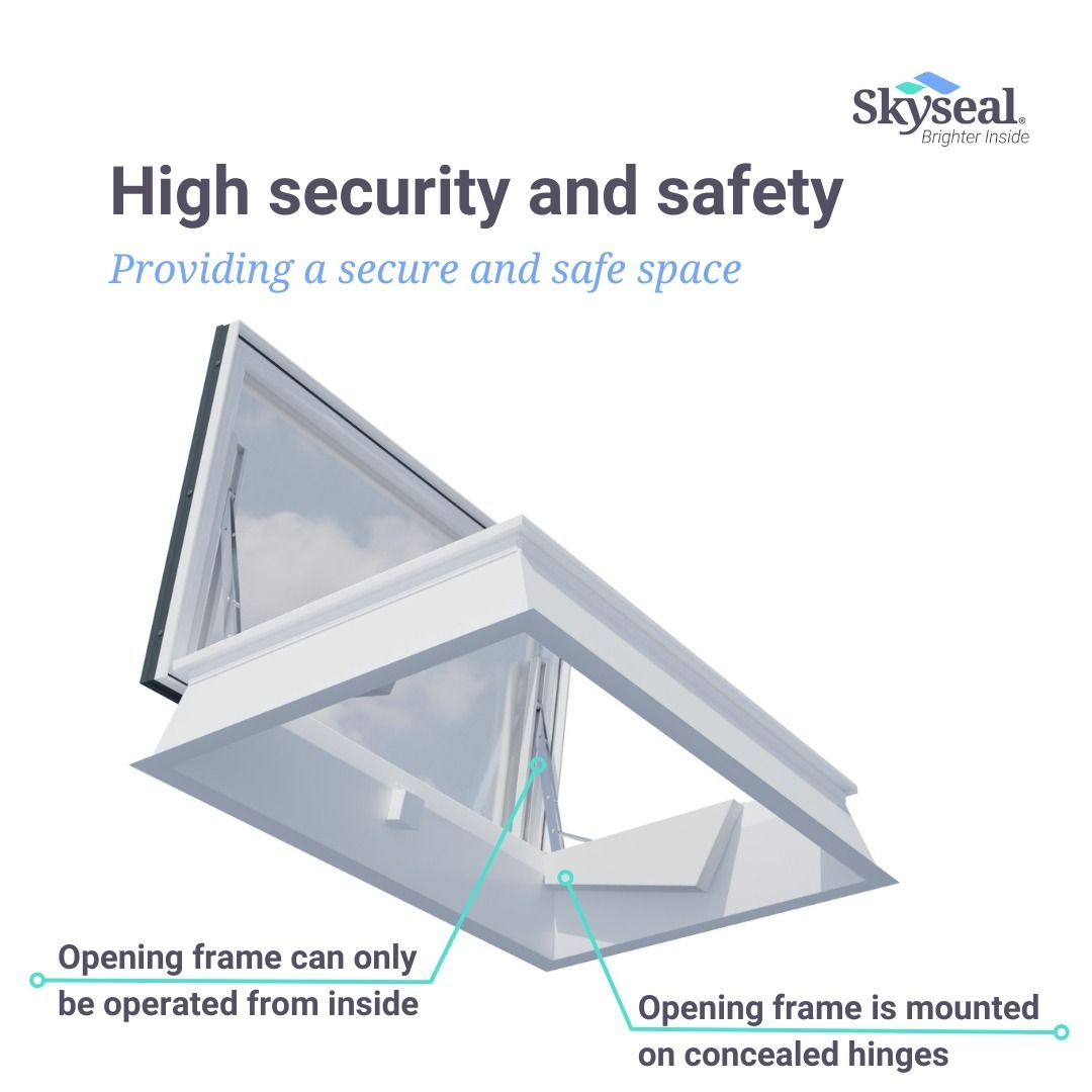 Skyseal | Flat Glass Powered Access Hatch