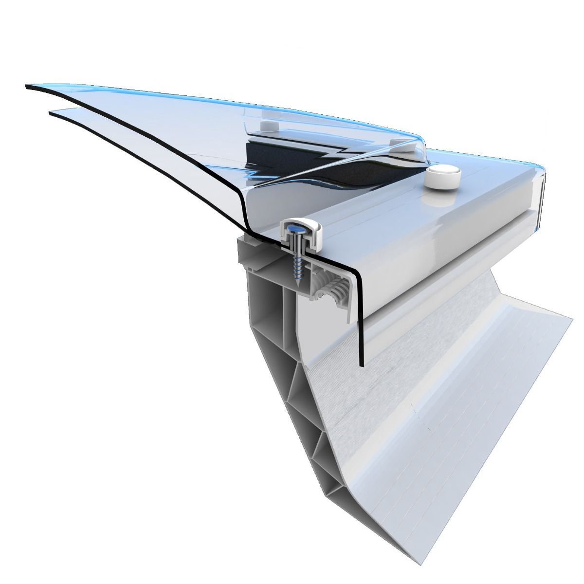 Mardome Trade | Dome Roof Light with Kerb