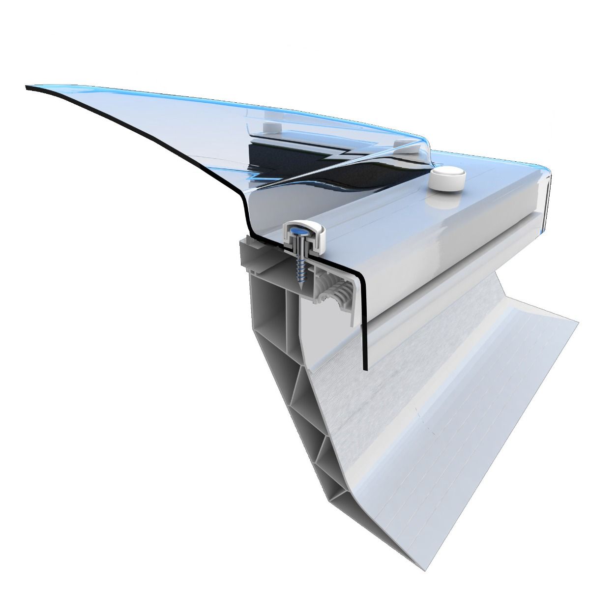 Mardome Trade | Dome Roof Light with Kerb