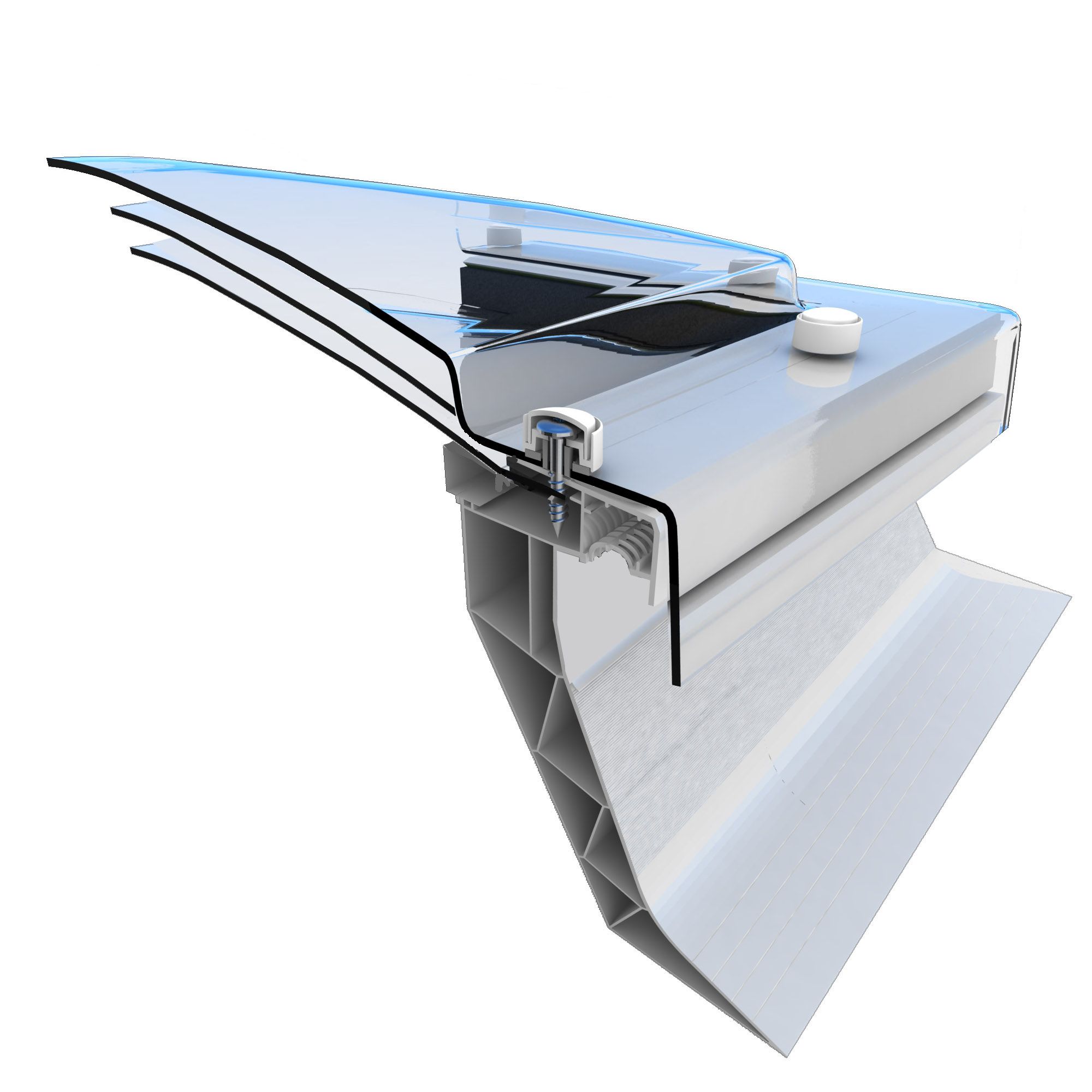 Mardome Trade | Dome Roof Light with Kerb