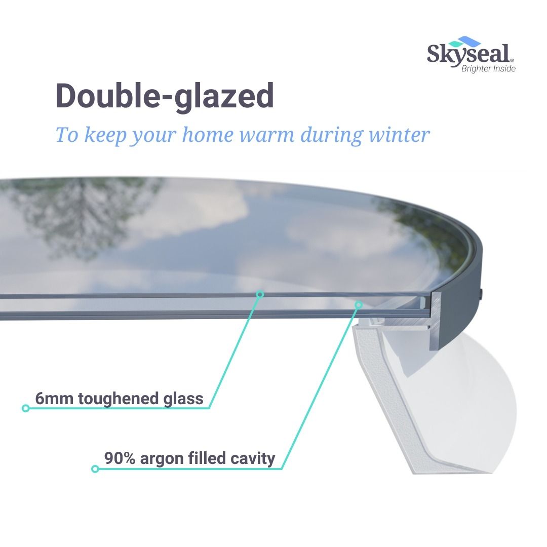 Skyseal | Halo Circular Flat Glass Rooflight