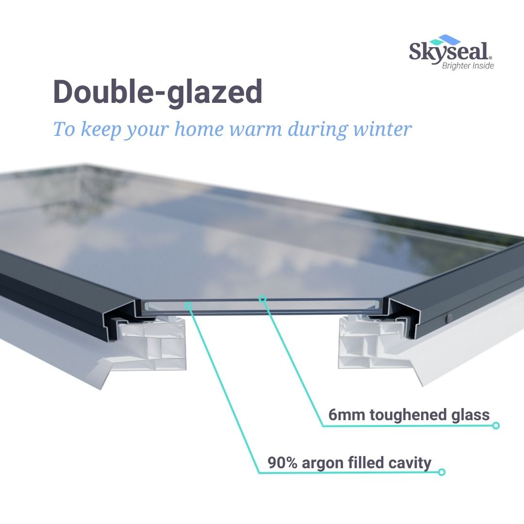 Skyseal | Flat Glass Opening Rooflight 