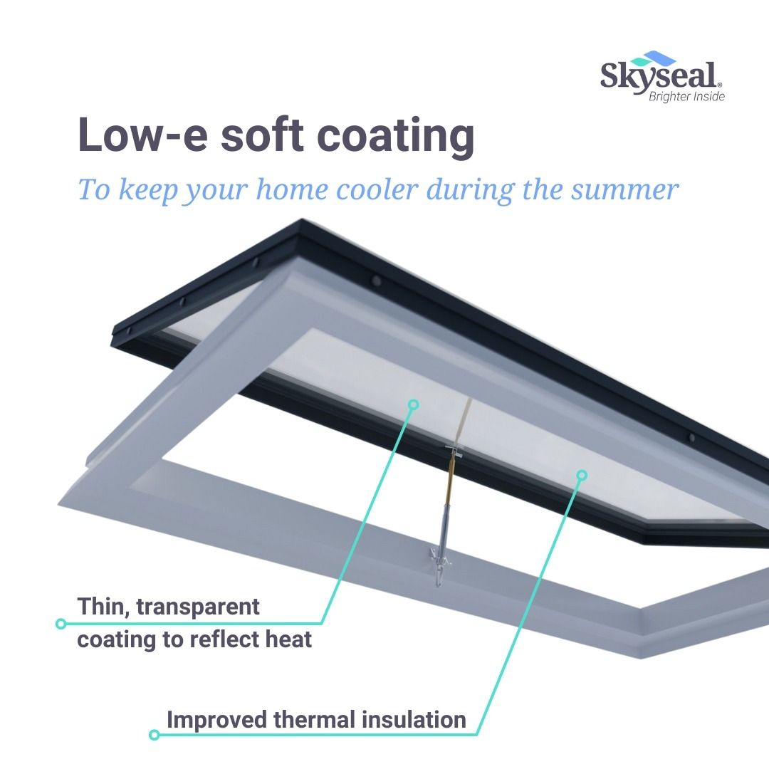 Skyseal | Flat Glass Opening Rooflight 