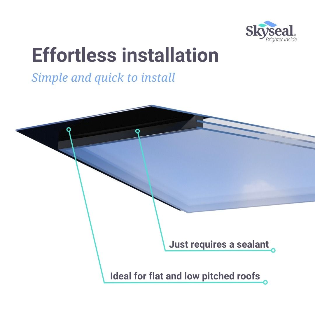 Skyseal | Frameless Flat Glass Skylight