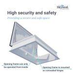 Skyseal | Flat Glass Powered Access Hatch