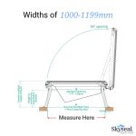 Skyseal | Flat Glass Powered Access Hatch