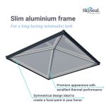 Skyseal | Laminated Glass Roof Lantern Pyramid