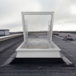 Skyseal | Flat Glass Powered Access Hatch