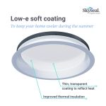 Skyseal | Halo Circular Flat Glass Rooflight